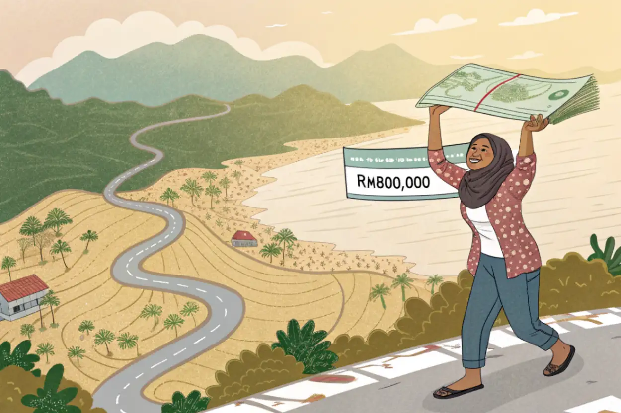 Крупный выигрыш и сложный путь домой: как сингапурка перевозила RM800 000 из Genting Highlands